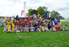 Dasteikos, del colegio San José, fue el primer grupo en participar de la Farándula 2023