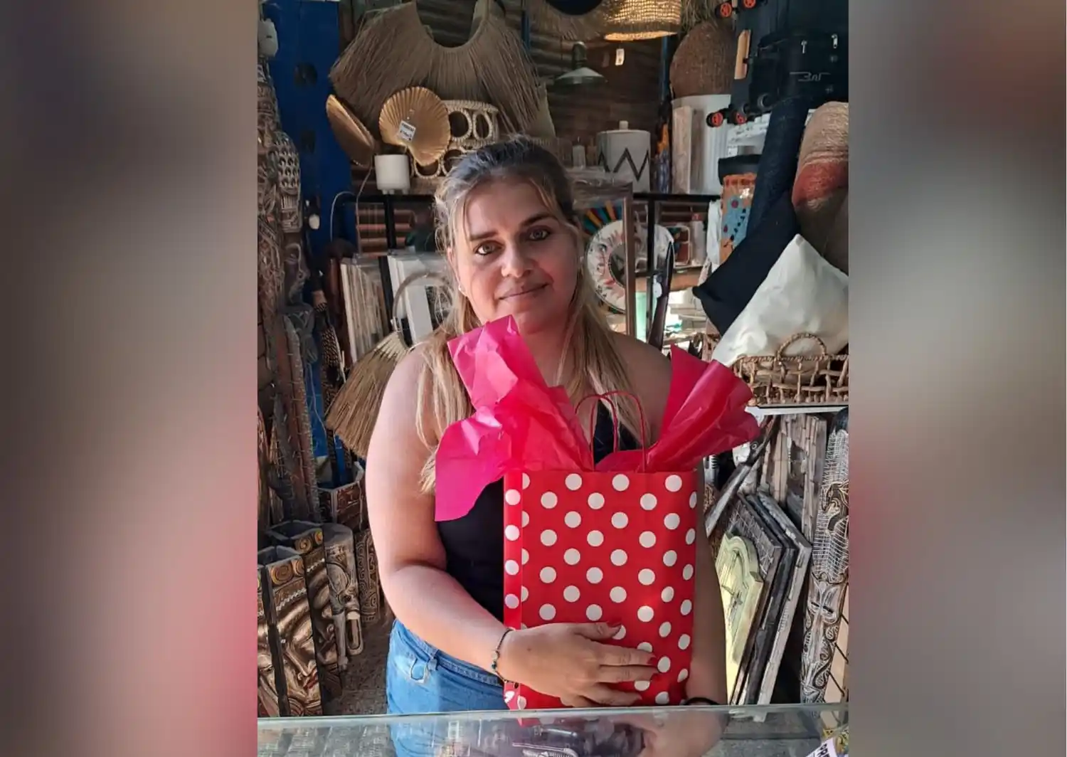 Gabriela, la suscriptora ganadora del concurso del Día de Los Enamorados