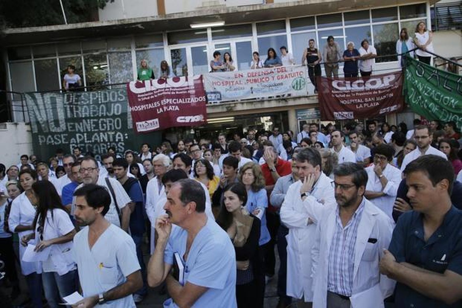 Los médicos bonaerenses anuncian nuevo paro y la instalación de una carpa