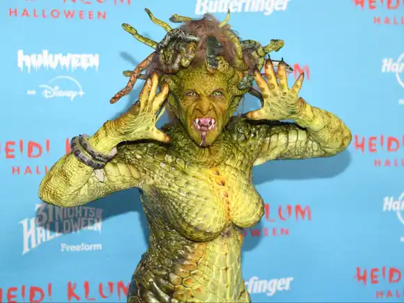 De supermodelo a repulsiva medusa: Heidi Klum vuelve a dar de que hablar en Halloween