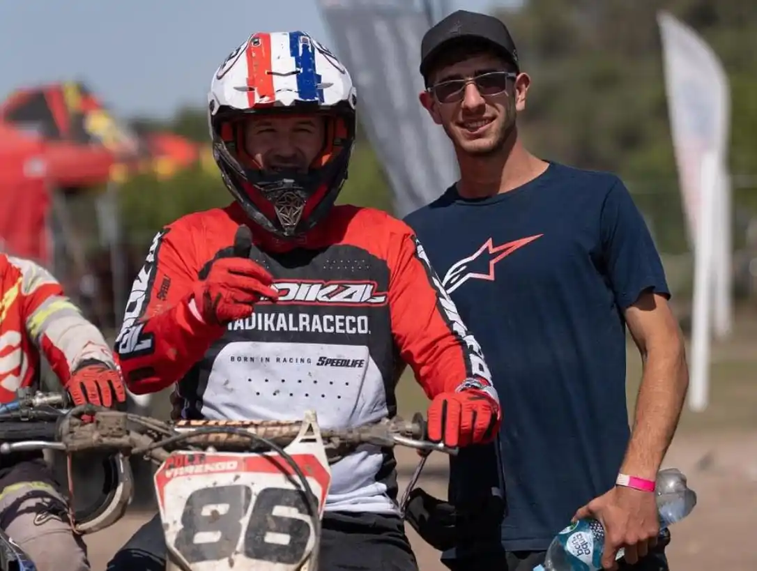 El motocross santafesino está de luto ante el fallecimiento del piloto de Galisteo, Sebastián Varengo . Foto:  crossprensa.argentinaoss