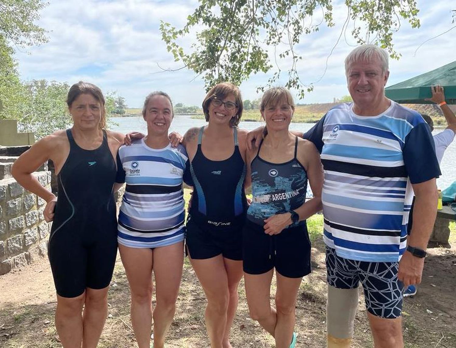 Escualo participó en los 5K en el Río Quequén