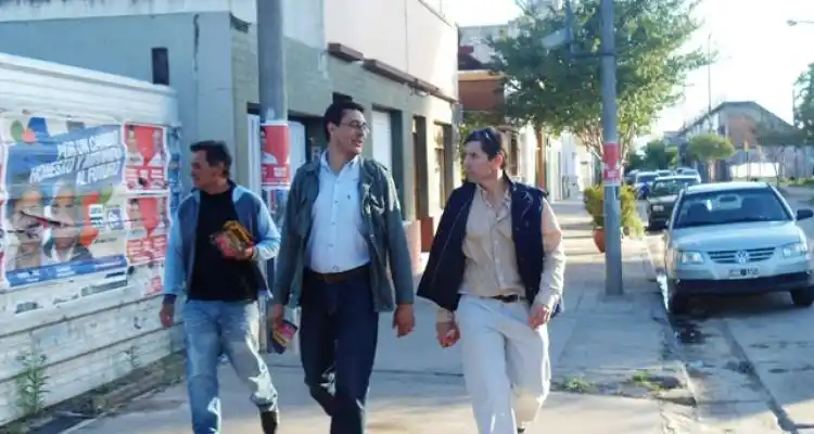 Con una caminata Ramanzini cerró su campaña