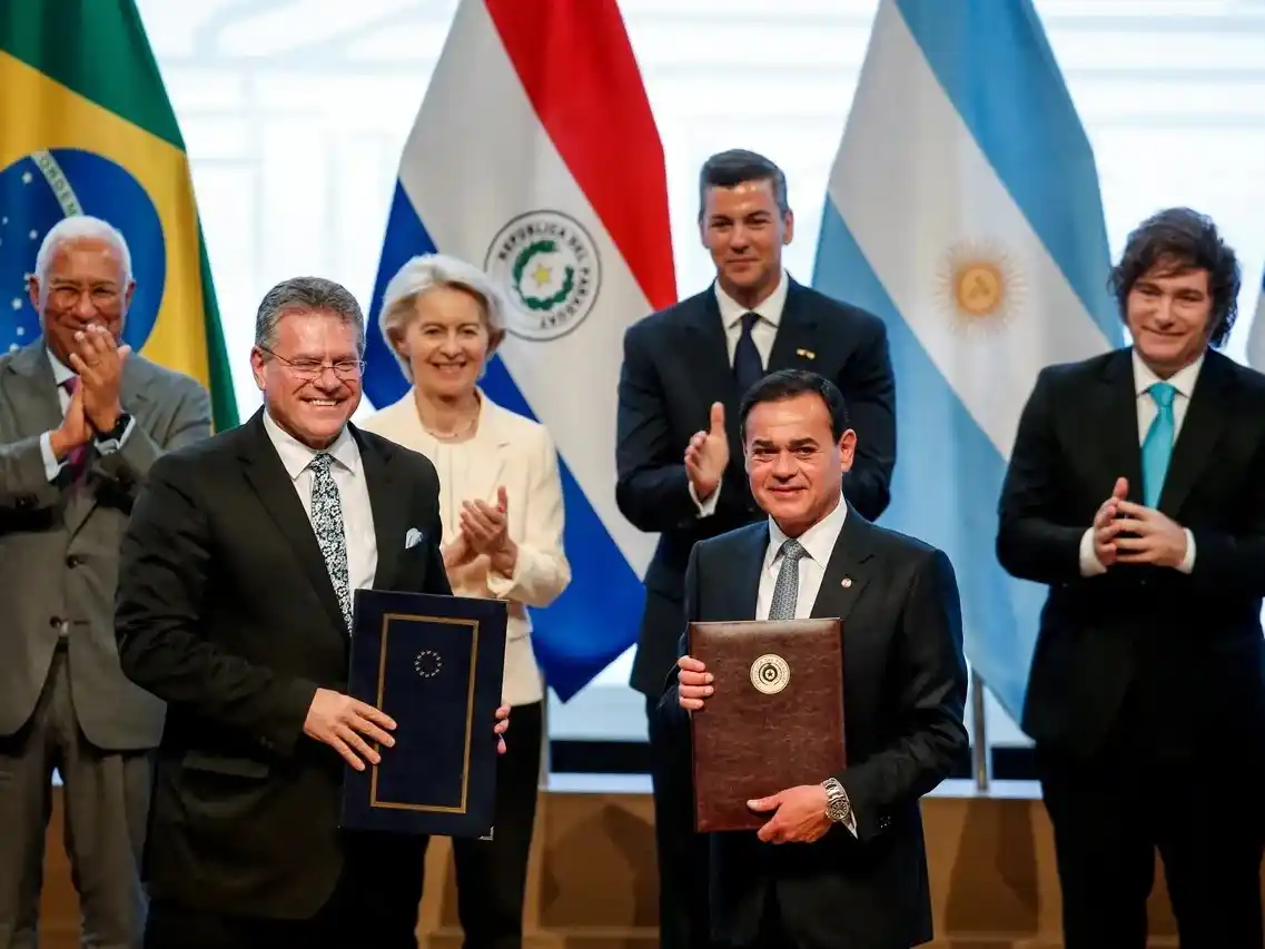 La Argentina y el Mercosur sellaron un acuerdo histórico con la Unión Europea