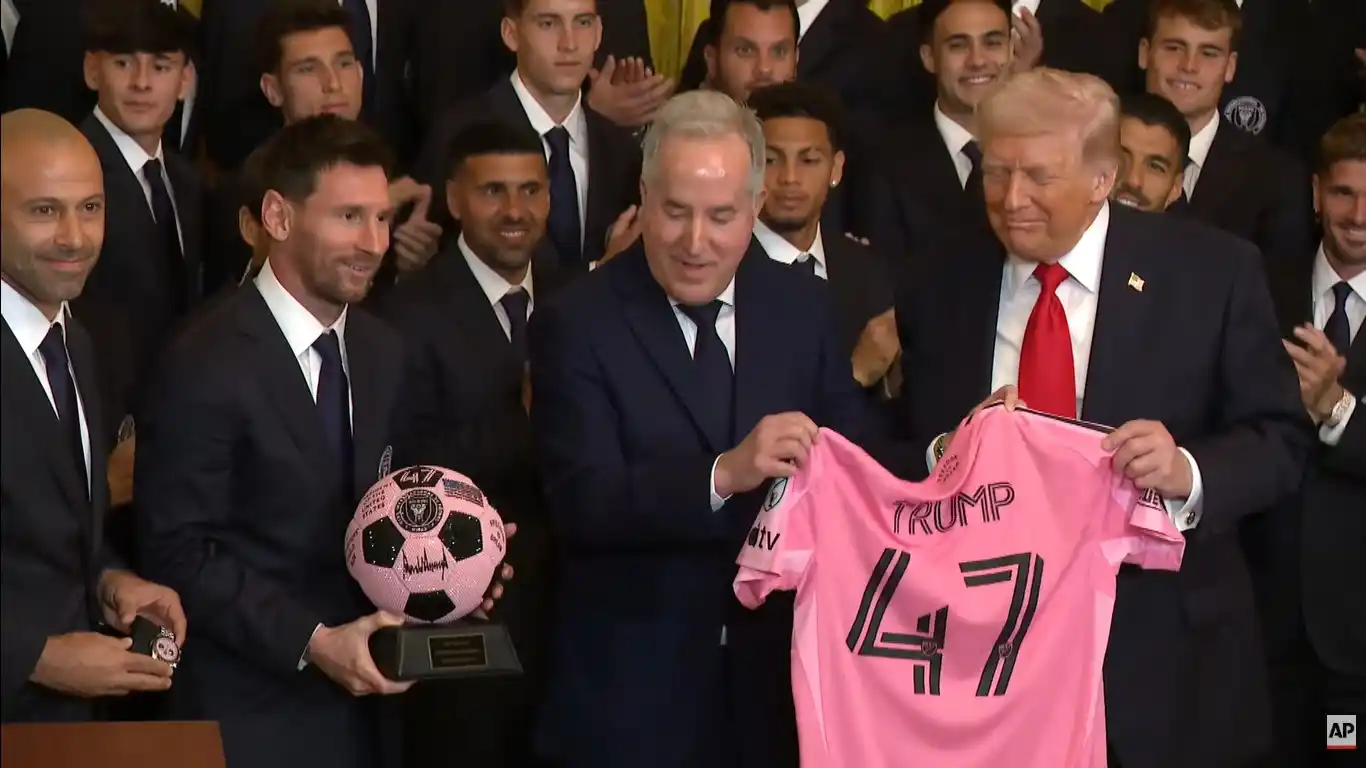 Mascherano, tras el encuentro del Inter Miami con Trump: "Cumplimos con algo protocolar"