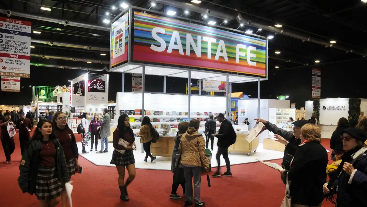 Santa Fe, premiada en la Feria del Libro