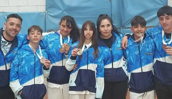 Juegos Bonaerenses: San Pedro ganó cinco medallas más en Taekwondo
