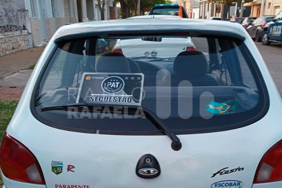 Circulaba por Rafaela con un auto con pedido de secuestro vigente desde el 2009