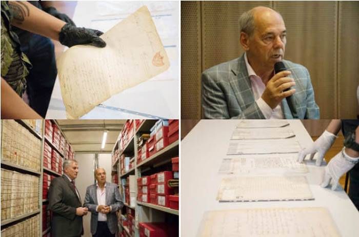 El Archivo General recibió documentación histórica  recuperada por Interpol