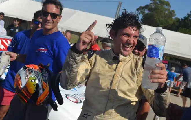 FOTO DANIEL ERREGUERENA Calamante fue ganador.