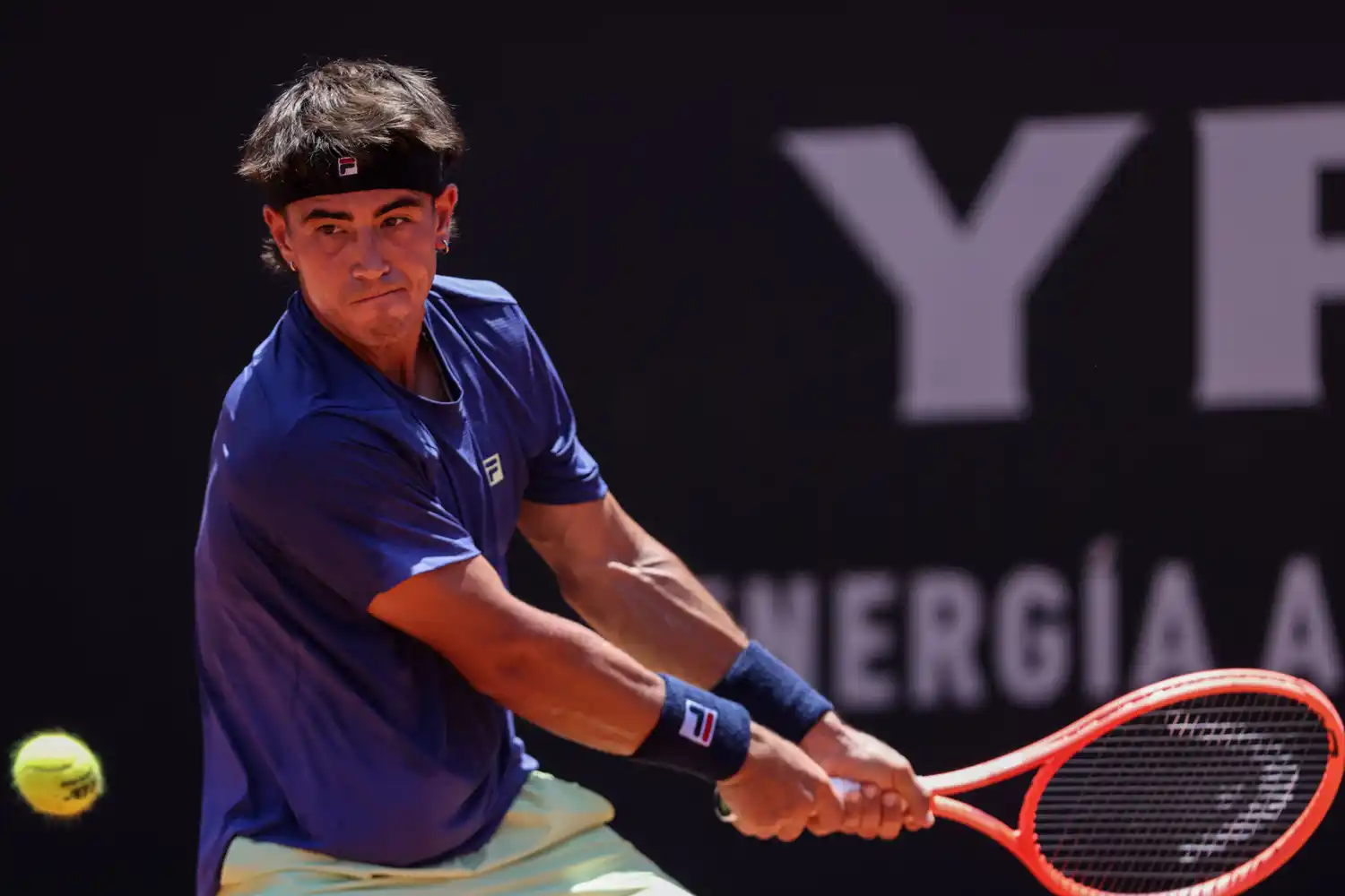 Francisco Comesaña está en cuartos de final de Rosario.