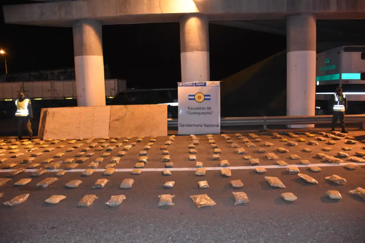 Incautaron un cargamento de drogas valuado en más de $18 millones