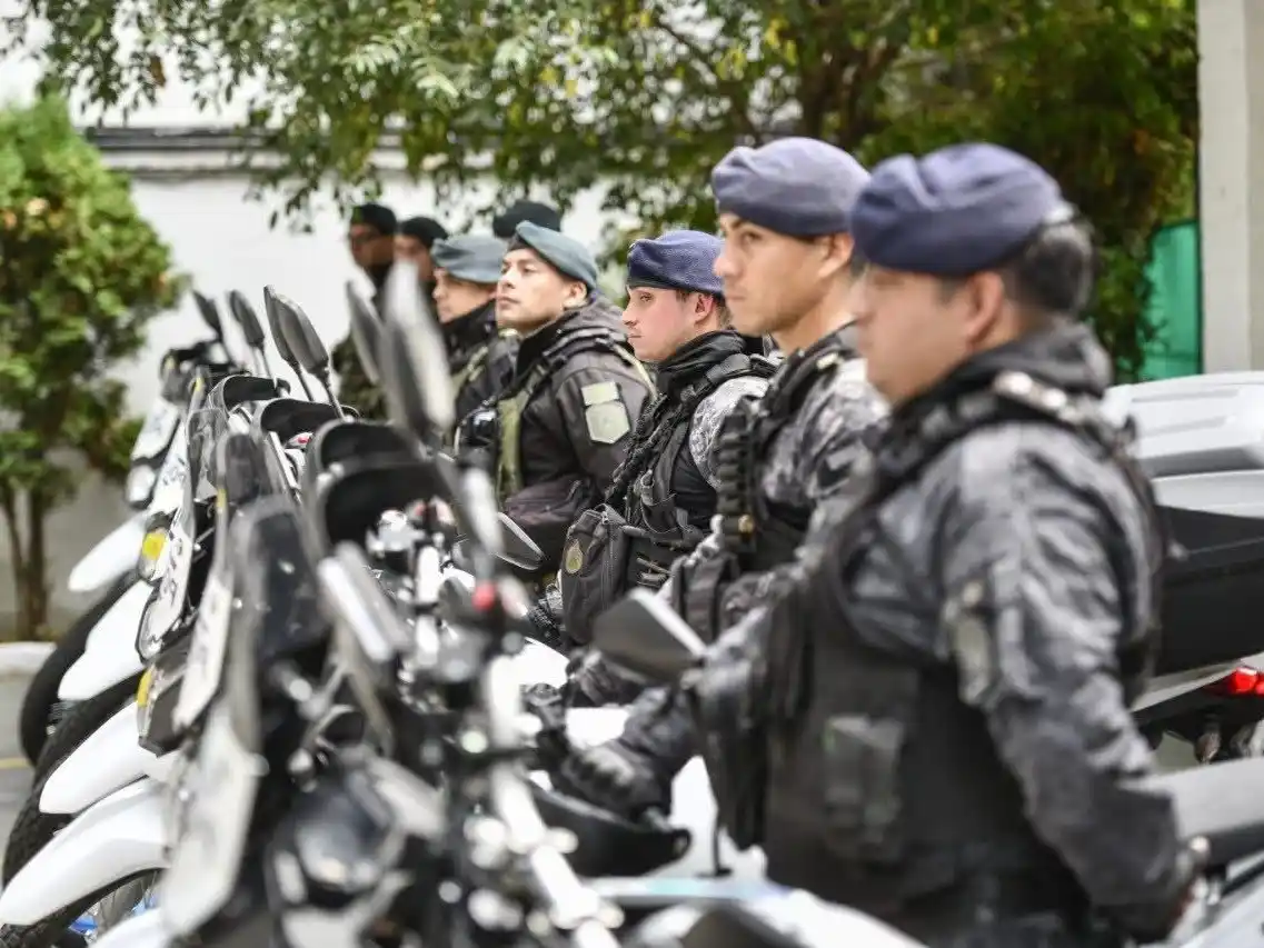 Semanas atrás, el Partido de Mar Chiquita recibió seis motos para la conformación del GPM.