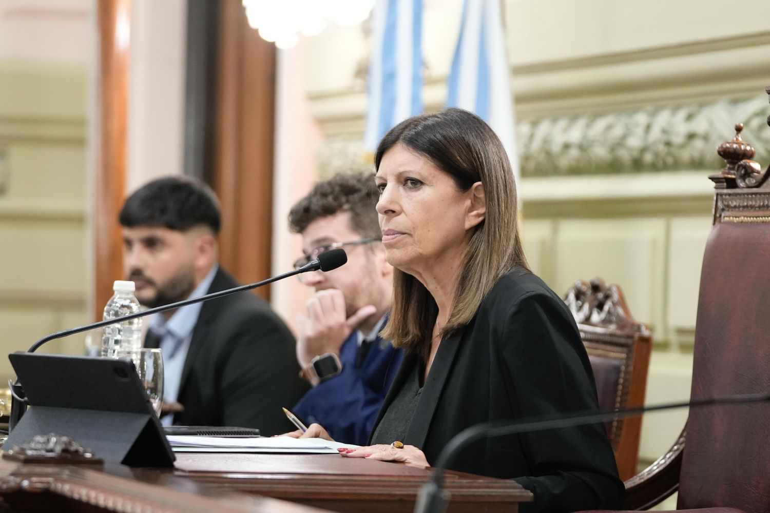 Clara García nuevamente electa para presidir la cámara de diputados