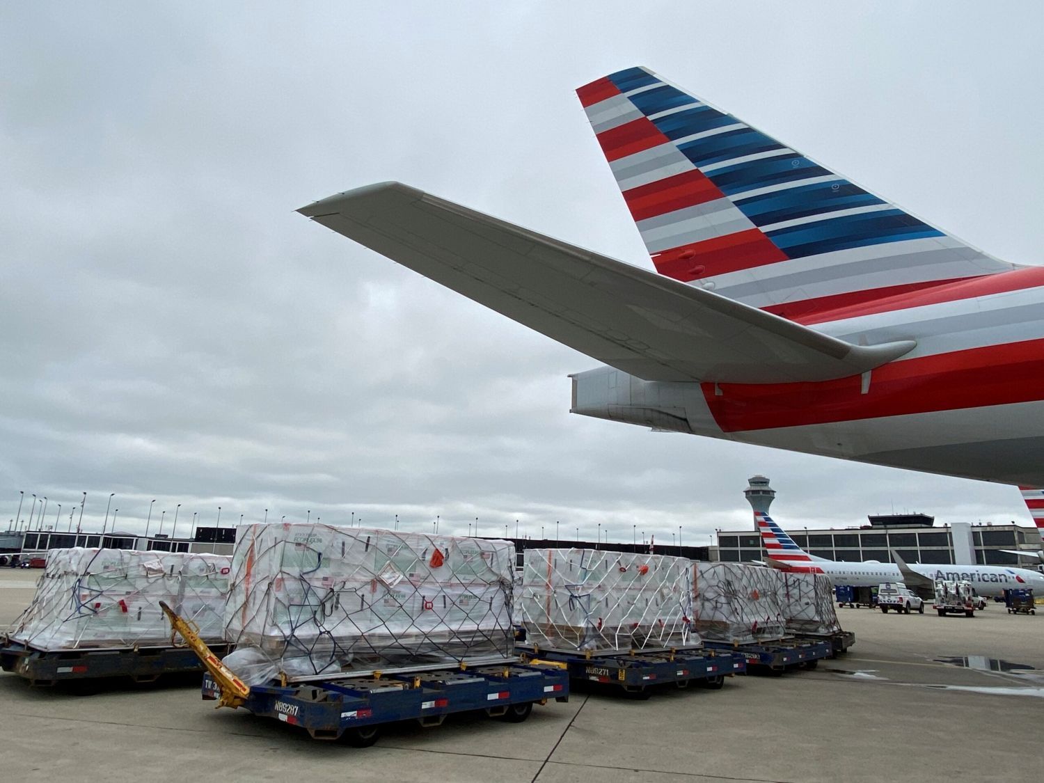 American Airlines donated a cargo flight to deliver vaccines to Guatemala