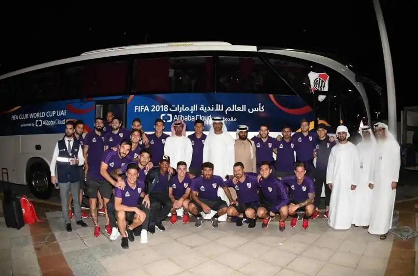 El sueño de River ya está en Abu Dhabi