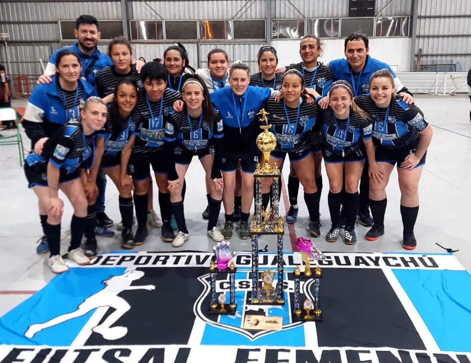 Deportivo Gualeguaychú estira el reinado en lo que va del año en la rama femenina.