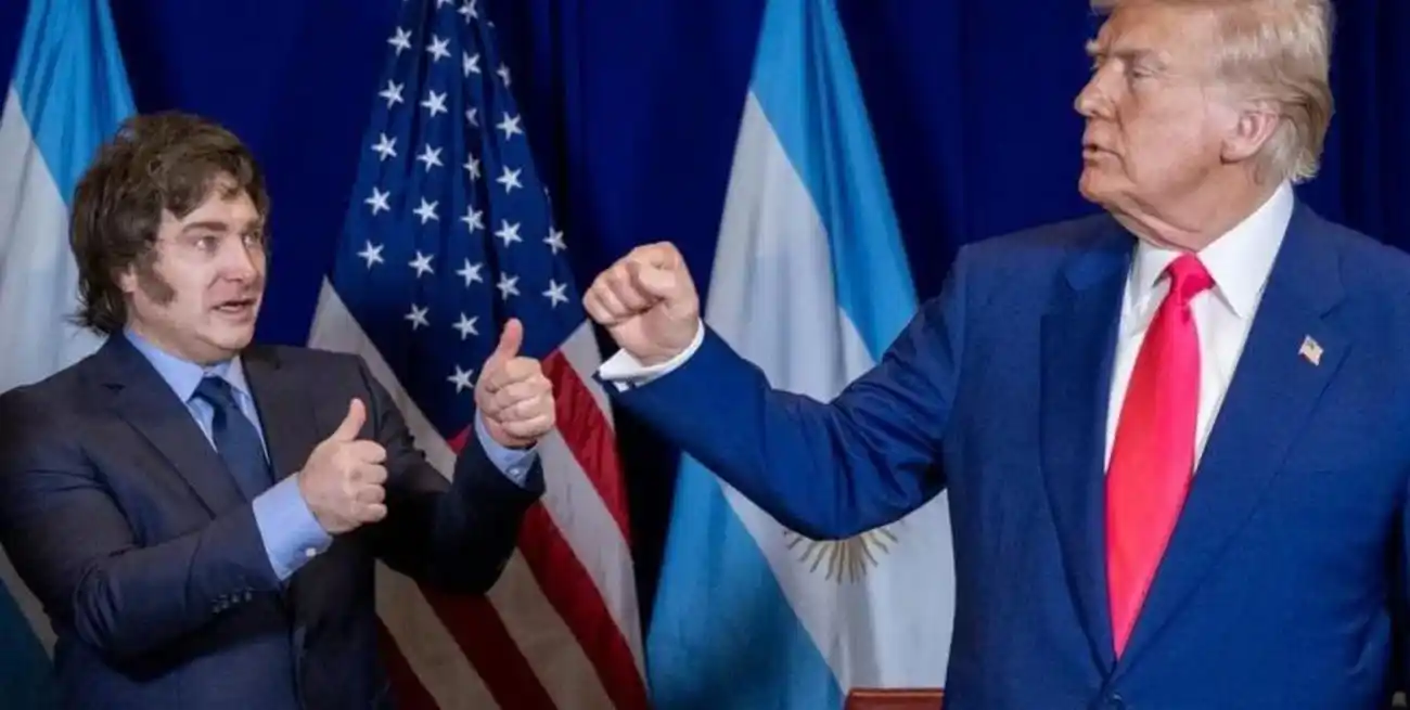 Milei ratificó el alineamiento total con Trump y mantendrá su agenda internacional prevista. Foto: Archivo
