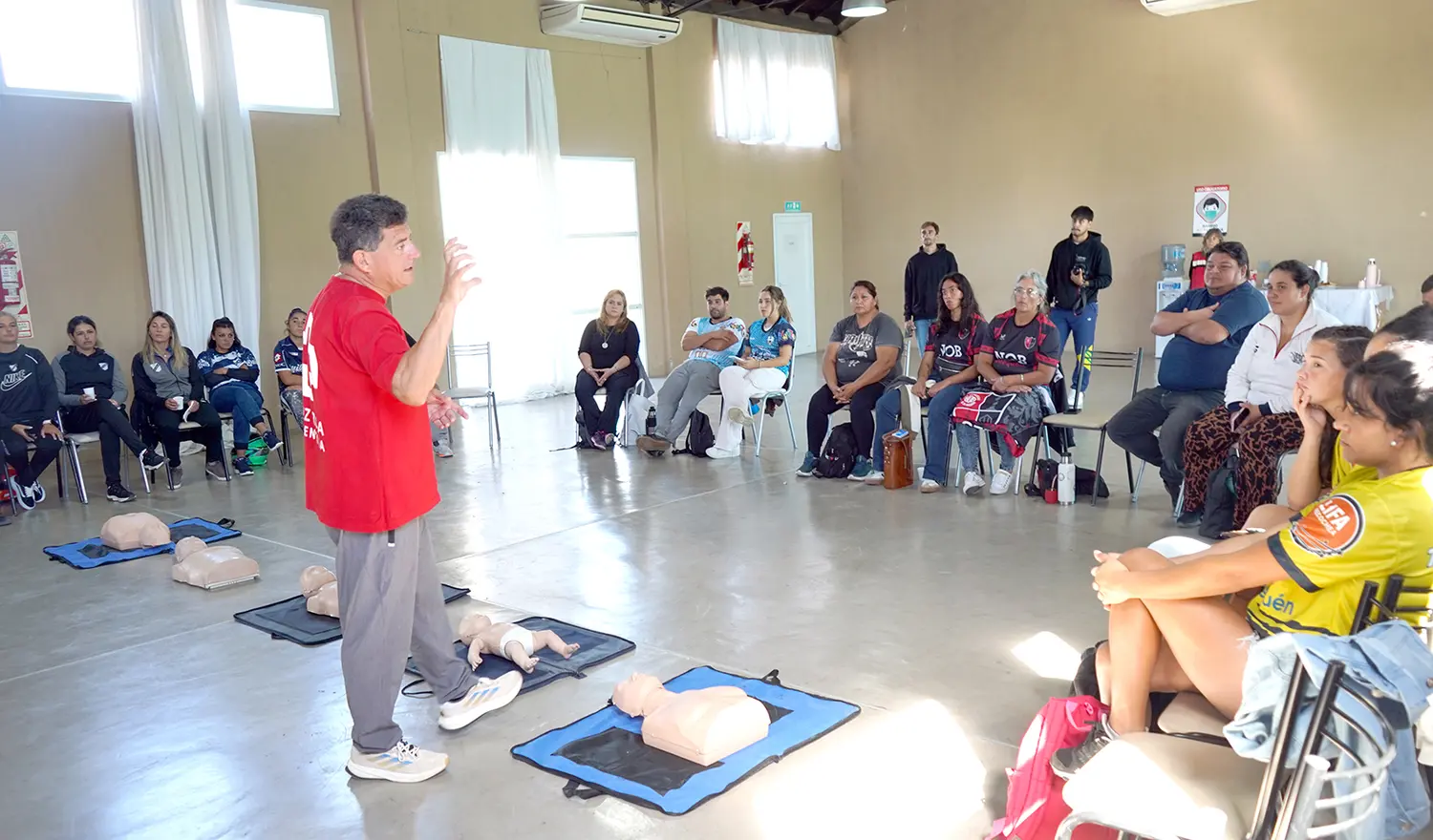 Capacitación. De primeros auxilios y RCP dictará la Cruz Roja