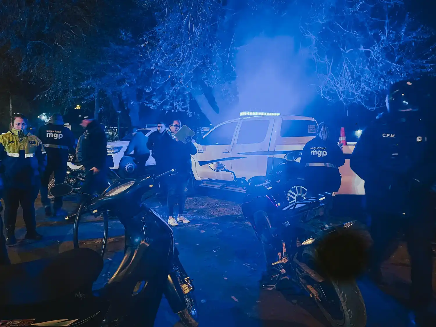 Controles de tránsito durante la pasada semana en Mar del Plata.