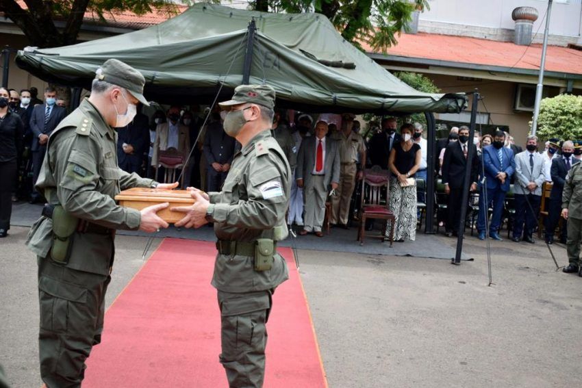Emotivo acto de traspaso del mando en Gendarmería Nacional