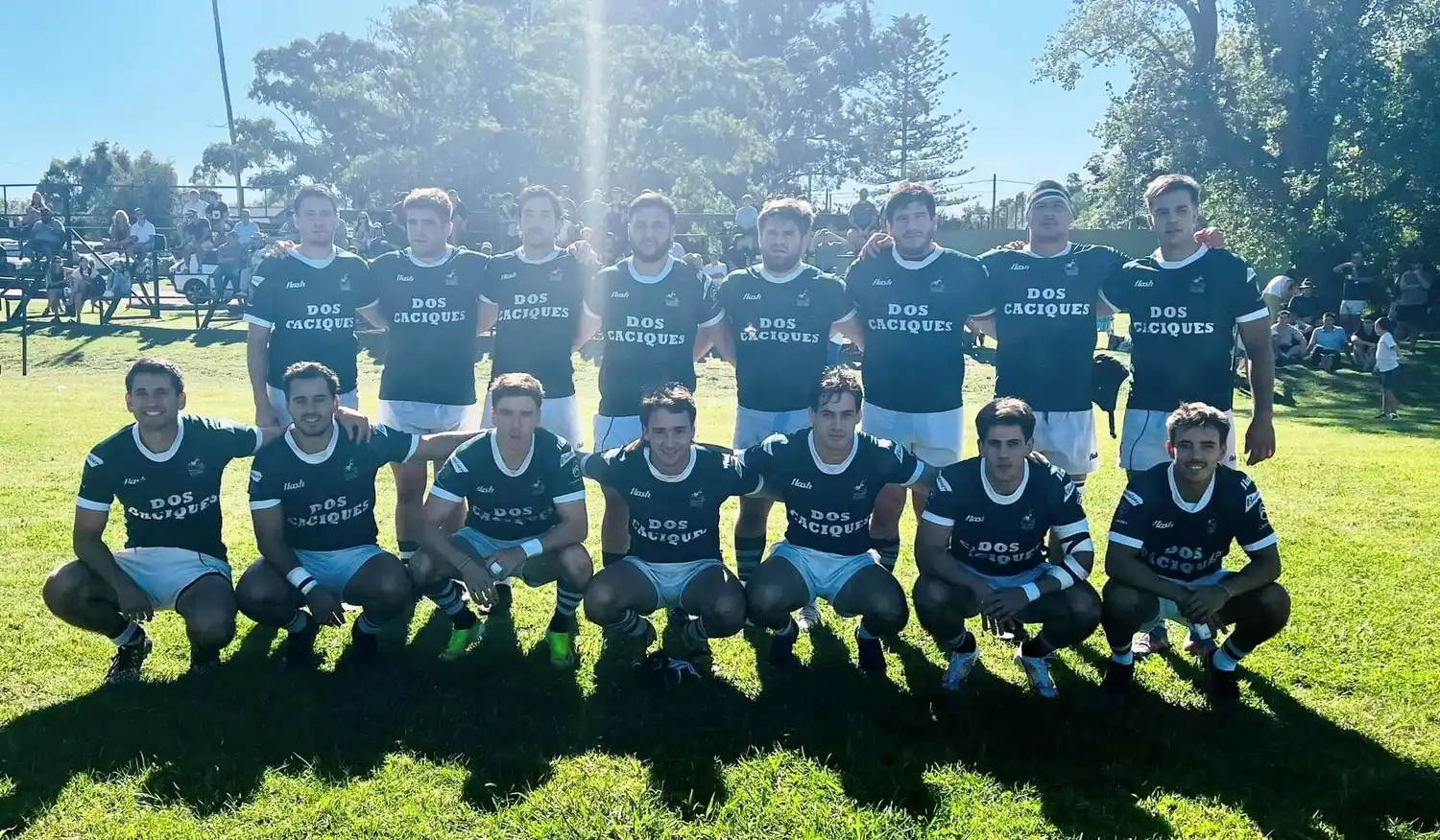 La formación de Los Cardos que derrotó a Unión del Sur.