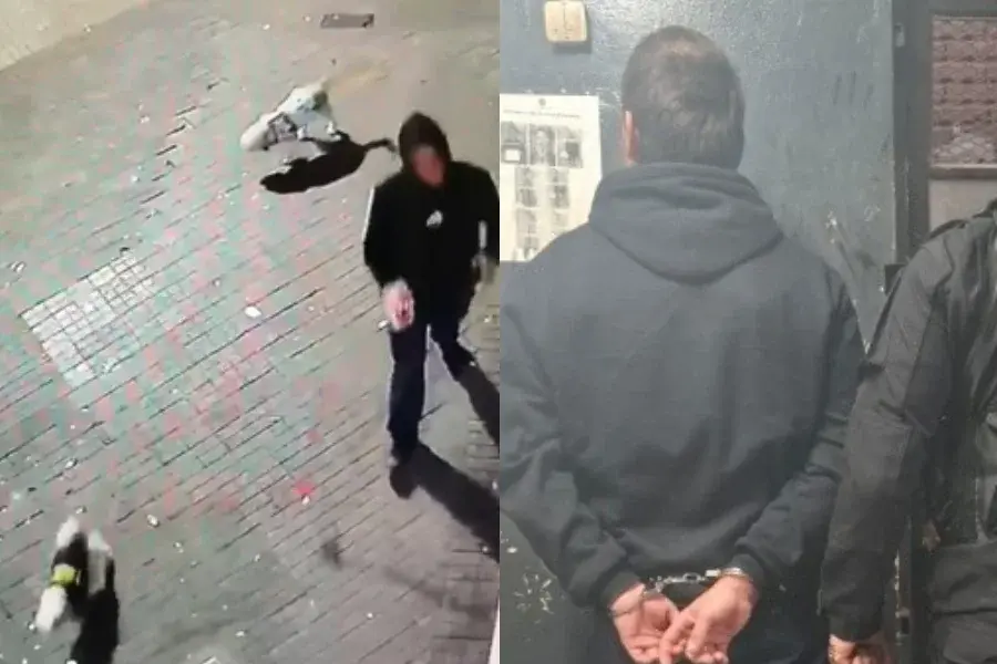 Imagen de cámara de seguridad.