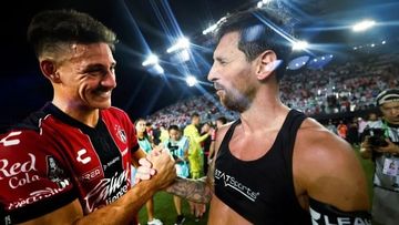 Cóccaro contó que Messi le pidió disculpas tras el cruce y mostró que se llevó su camiseta