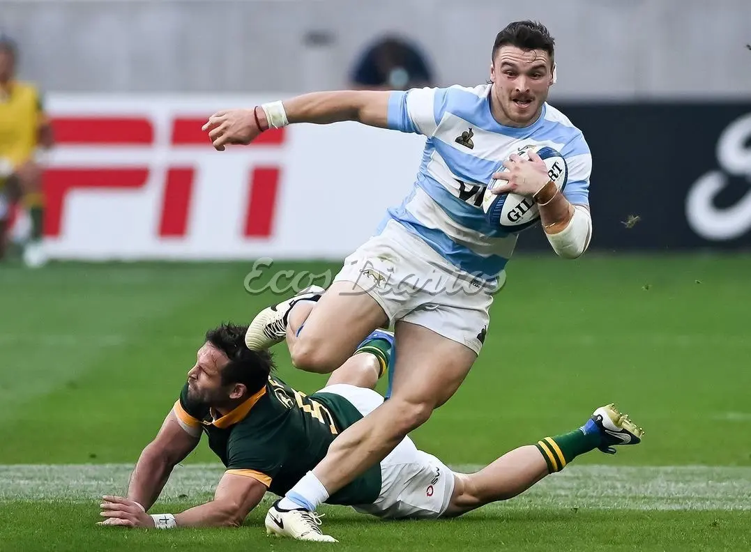 Try de Los Pumas y victoria ante Sudáfrica