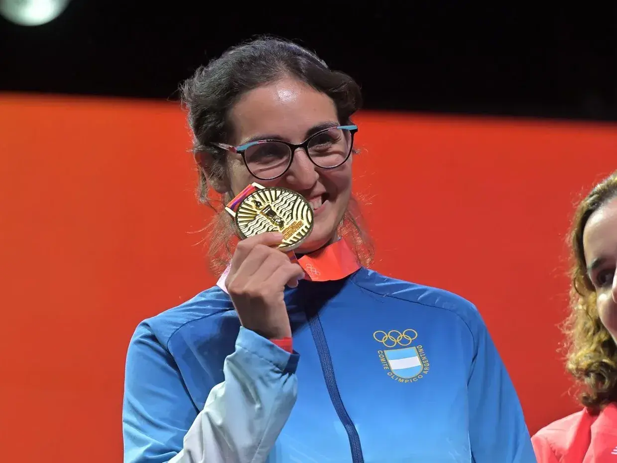 Daniela Arias , medalla de oro en EA SPORTS FC femenino, Foto: Prensa Juegos Suramericanos