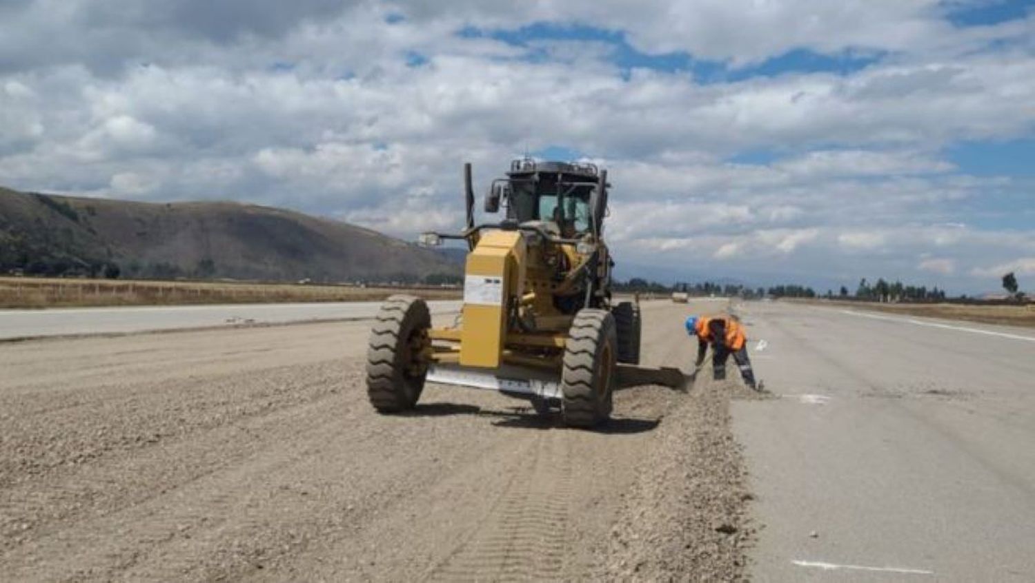 Perú: Obras en el Aeropuerto Francisco Carlé de Jauja alcanzan un 40% de ejecución