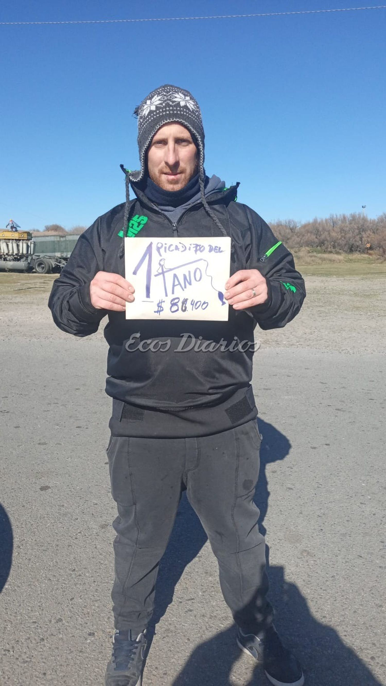 El ganador. "Colo" Marangi