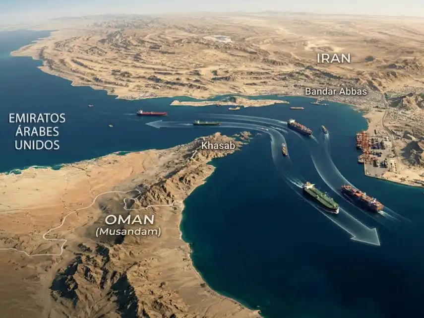 Guerra en Medio Oriente: Irán amenazó con atacar a buques que se acerquen al Estrecho de Ormuz