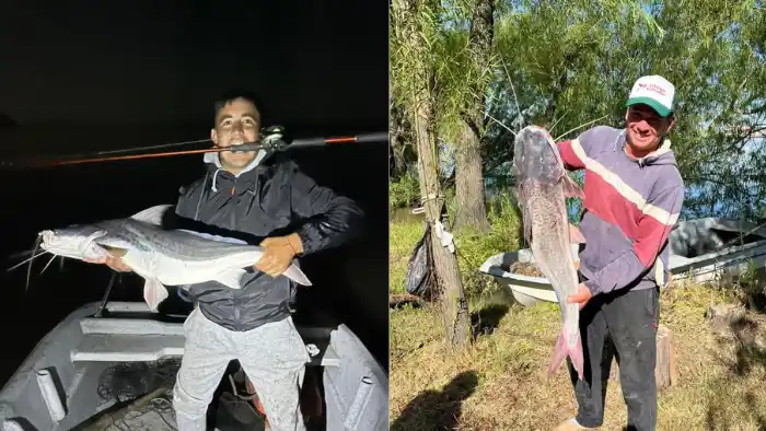¡Felicitan a Andrés y a Edgar por sus pescas!