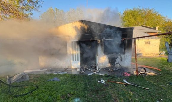 Incendio en una residencia geriátrica de Junín: Un fallecido de 91 años
