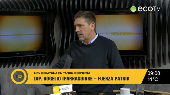 Rogelio Iparraguirre: "Tandil vive una desintegración social que debemos revertir"
