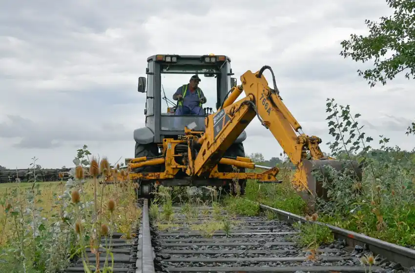 Avanzan los trabajos para la vuelta del tren a Tandil
