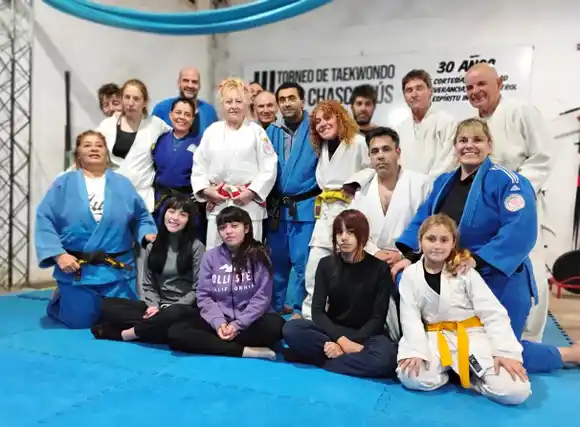 Jornada de excelencia en la Escuela de Judo Chascomús: Visita de Profesoras del Judo de alto nivel