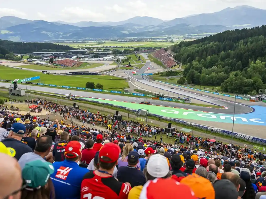 El Red Bull Ring de Spielberg, circuito del GP de Austria.Foto:F1