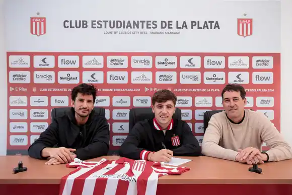 Orgullo chascomunense: Luca Arfaras firma su primer contrato profesional con Estudiantes de La Plata