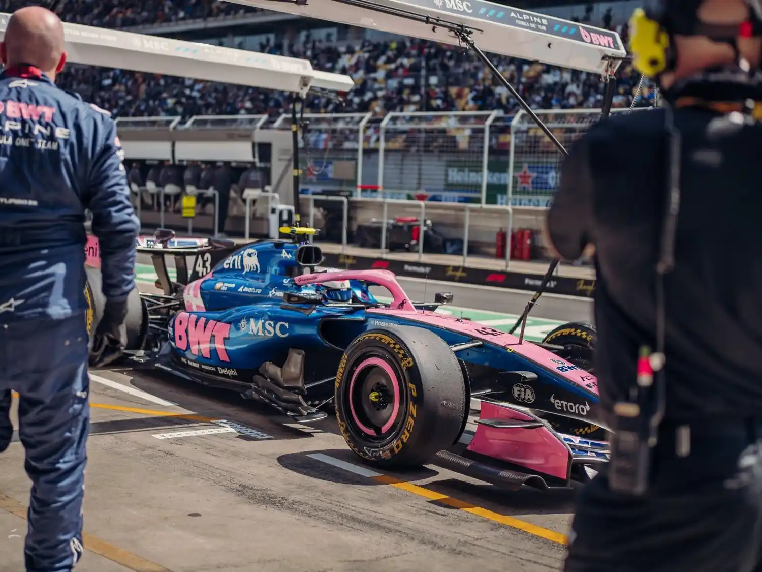 Franco Colapinto mejoró su nivel y largará 12° la carrera principal del Gran Premio de China de Fórmula 1