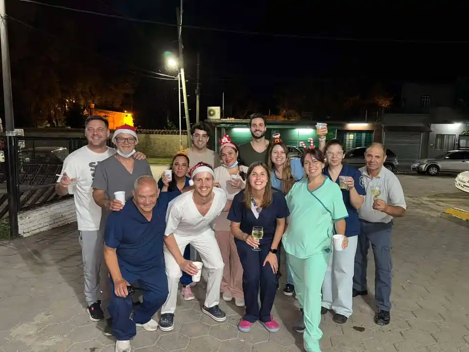 Gabriel agradece la atención del personal de la Guardia durante Nochebuena