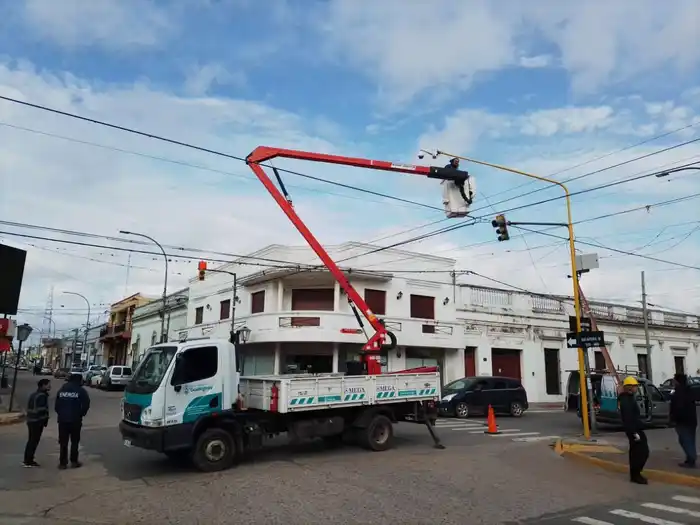 Mejoras en seguridad y señalización: trabajos coordinados entre Energía y Monitoreo