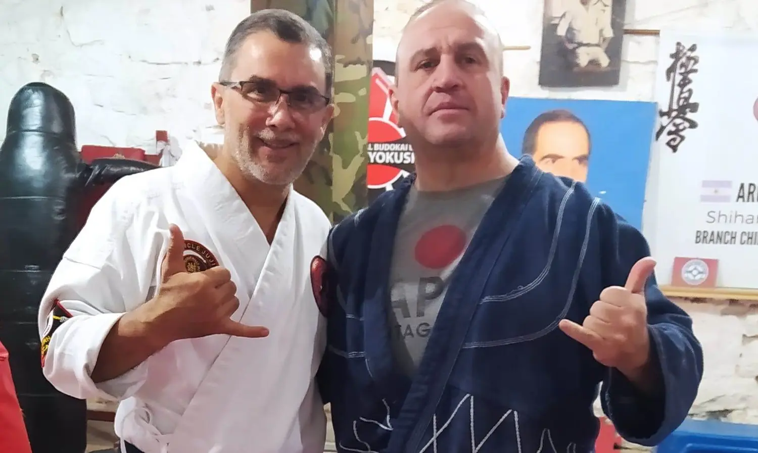 Carlos Baneiro participó en un seminario internacional de Ju Jitsu