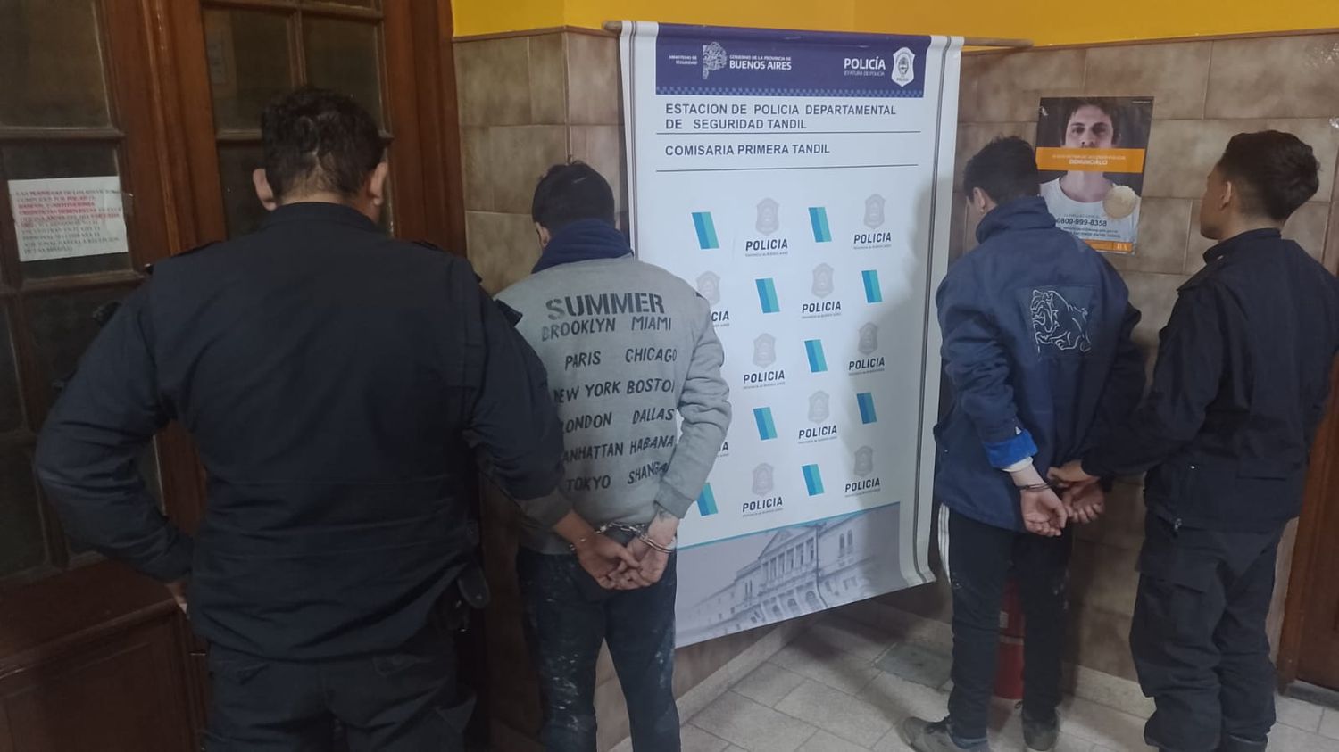 Otros dos jóvenes aprehendidos por robo de cables