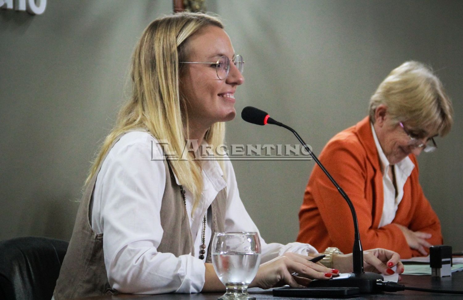 Julieta Carrazza, presidenta del Concejo Deliberante