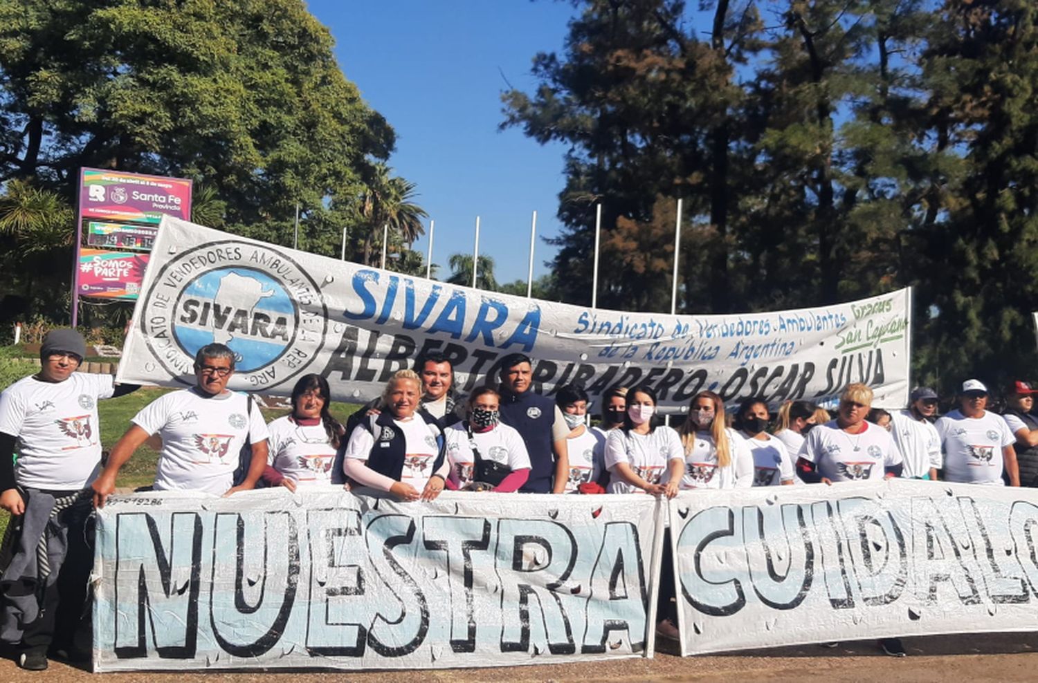 Vendedores ambulantes apuntaron contra Javkin y su gabinete: «Hablan de diálogo y es lo que menos quieren»