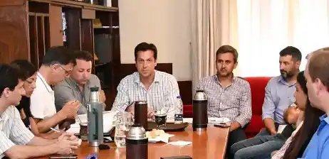 Rojas y los concejales analizaron la economía