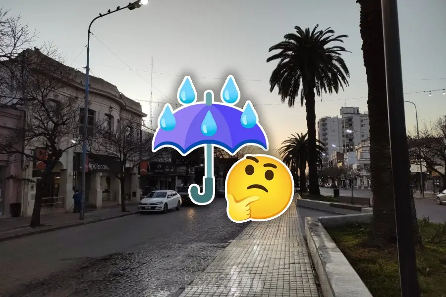 ¿Preparamos el paraguas? Miércoles inestable en la ciudad de Rafaela