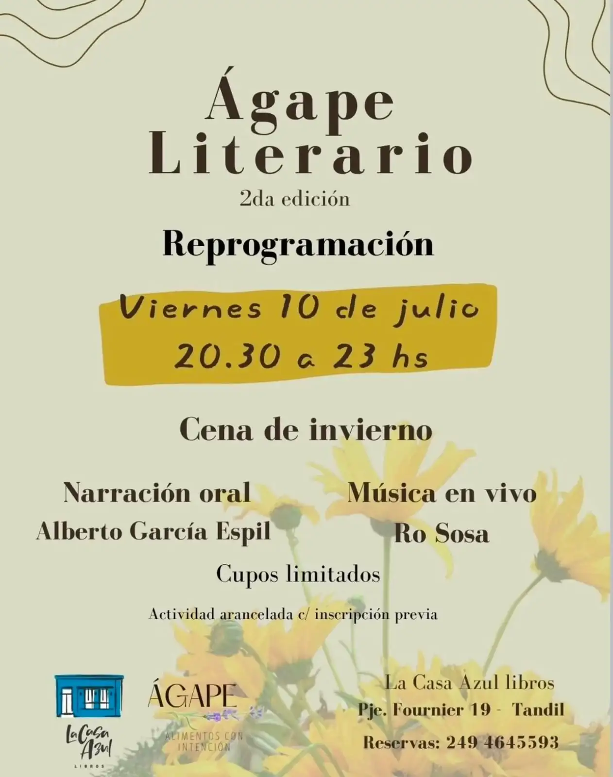 Agenda Cultural 10-07 - 17